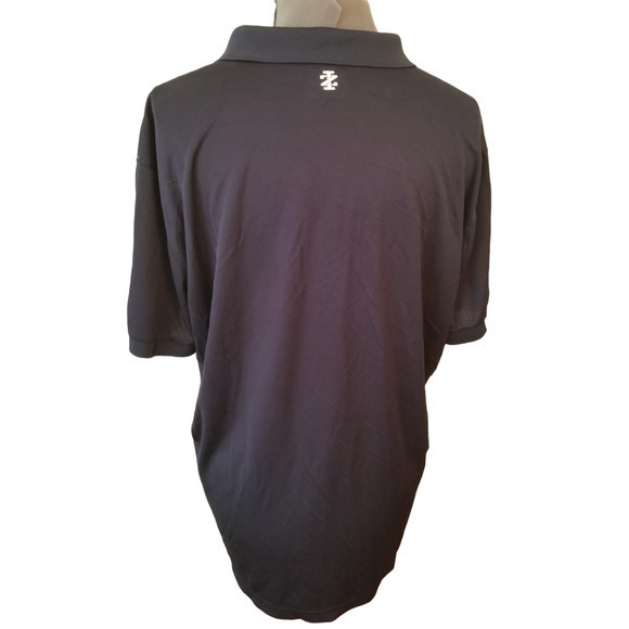 Izod Men's Golf Polo Shirt Blue Size XL, Length 29 in, Armpit to Armpit 27 in - Picture 2 of 5